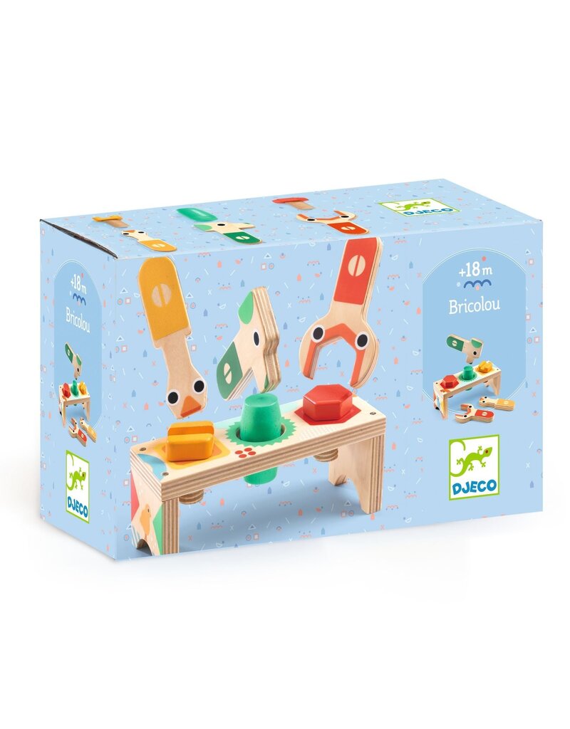 Djeco Bricolou Mini Workbench 18m+