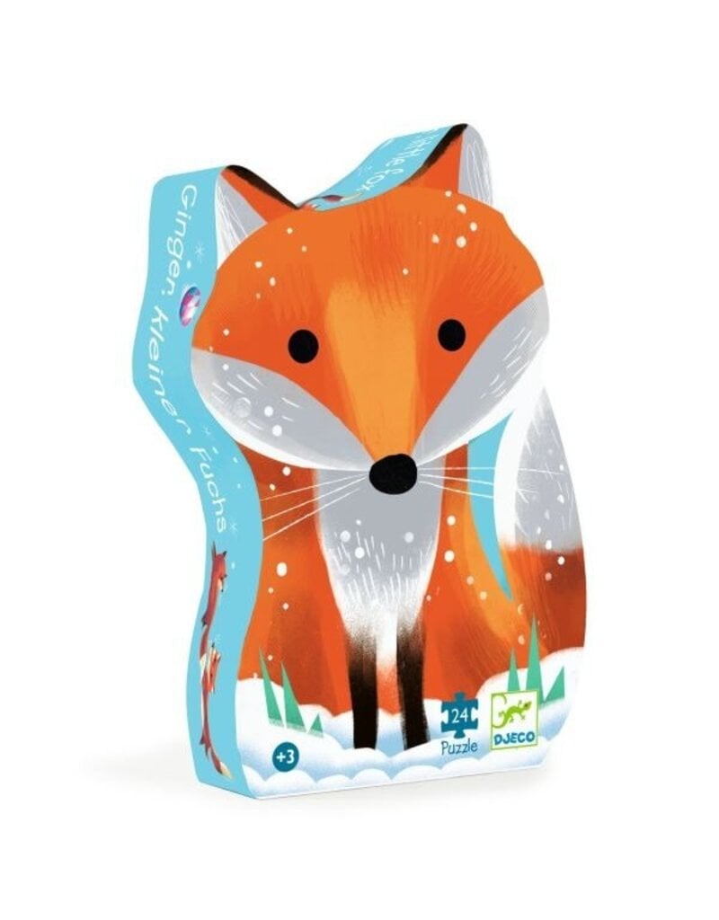 Djeco Silhouette Puzzle - Ginger, Little Fox 24pcs 3Y+