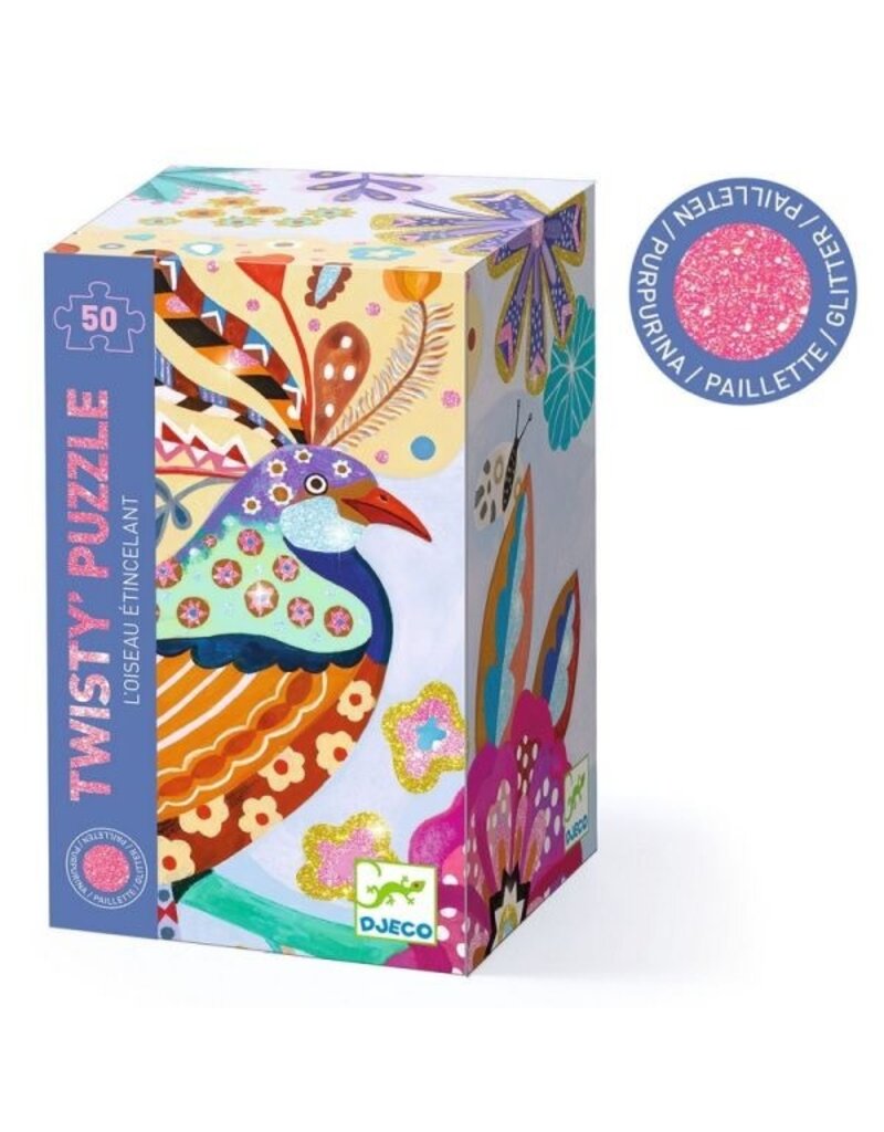 Djeco Puzzle - Sparkling Bird 50pcs, 5y+