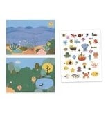Djeco Summertime Reuseable Sticker Set 3-6y