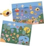 Djeco Summertime Reuseable Sticker Set 3-6y