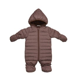 Chocolate Winter Puff Suit