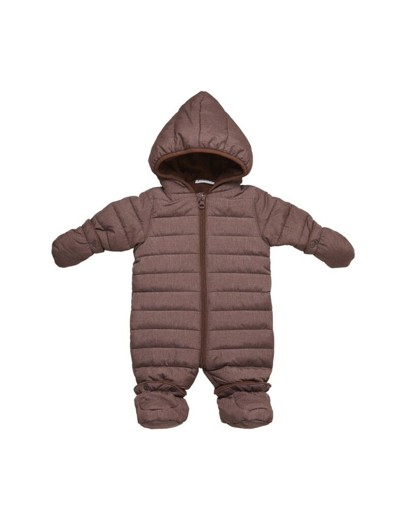 Chocolate Winter Puff Suit