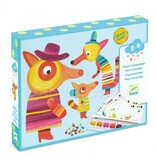 Djeco The Fox Family Painting Kit 3-6y