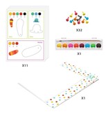 Djeco The Fox Family Painting Kit 3-6y