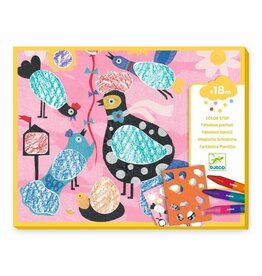 Djeco Birdie & Co Colouring Set 18m+