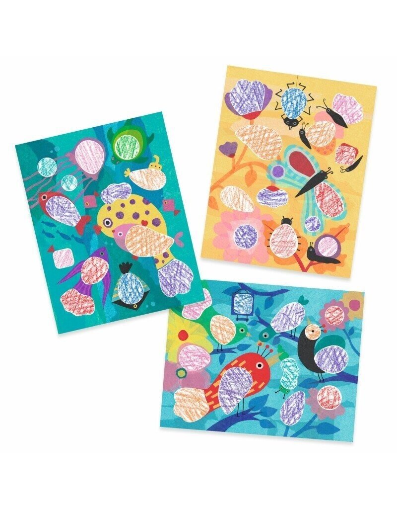 Djeco Birdie & Co Colouring Set 18m+