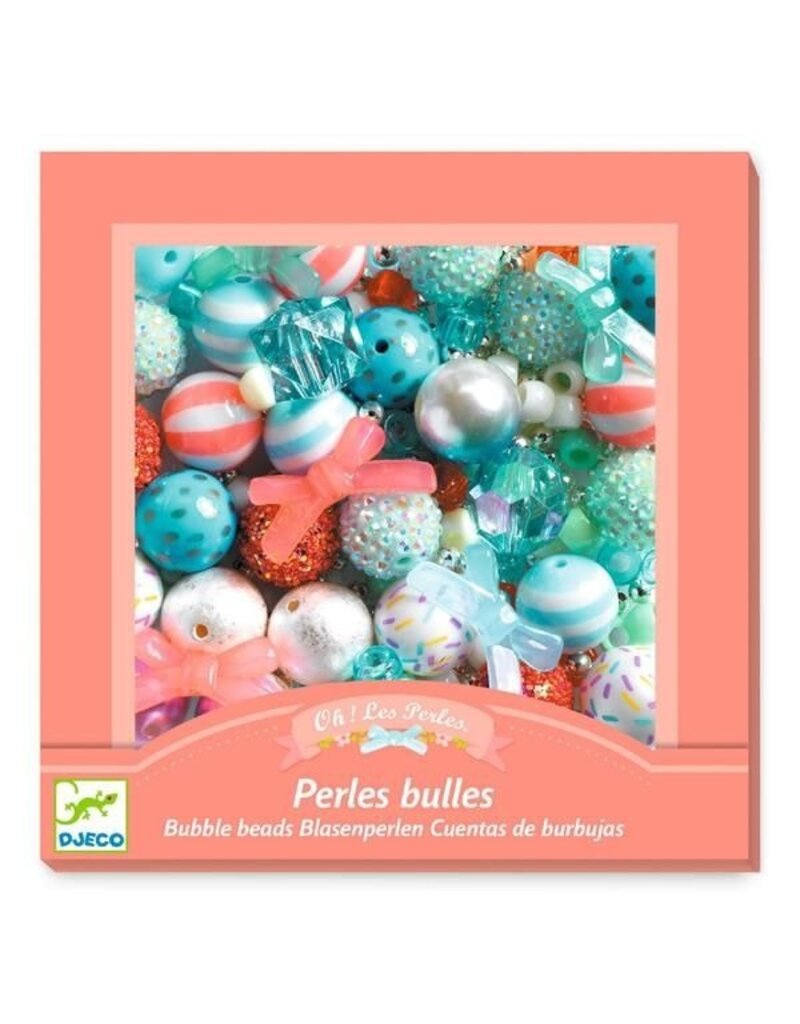 Djeco Bubble Beads, Silver, 4y+