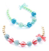 Djeco Bubble Beads, Silver, 4y+