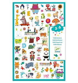 Djeco 1000 Stickers For Little Ones, 3y+