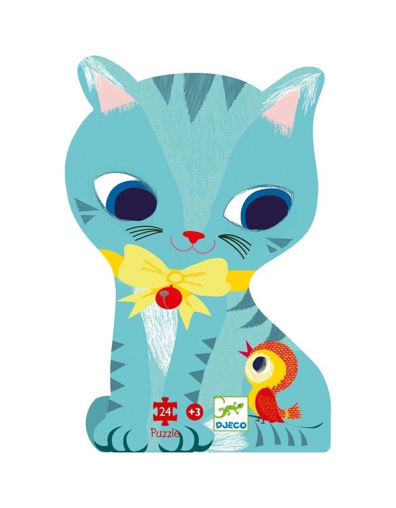Djeco Silhouette Puzzle - Pachat & Friends, 3y+