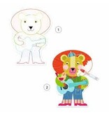 Djeco Animalo-Len Colouring With Water, 18m+