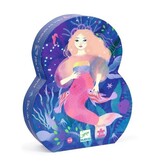 Djeco Silhouette Puzzle - Ella, The Mermaid  4y+