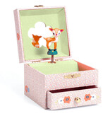 Djeco Wood Fawn Jewelry Box