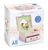 Djeco Wood Fawn Jewelry Box