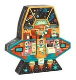 Djeco Silhouette Puzzle - Space Station  54pcs, 5y+