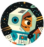 Djeco Silhouette Puzzle - Space Station  54pcs, 5y+