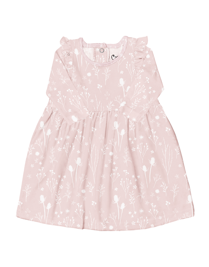 Pink Plants Dress