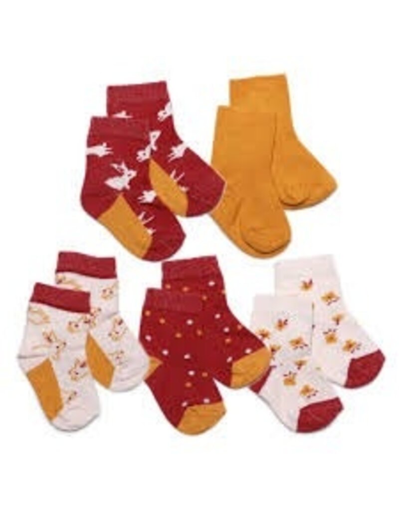 Roan Rouge Multi Patterned Socks 5pk