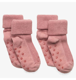 Rose Cloud Ribbed Sock 2pk