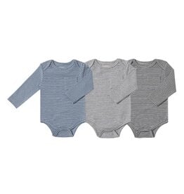 Me & Henry Tellico 3 Pack Onesies Striped