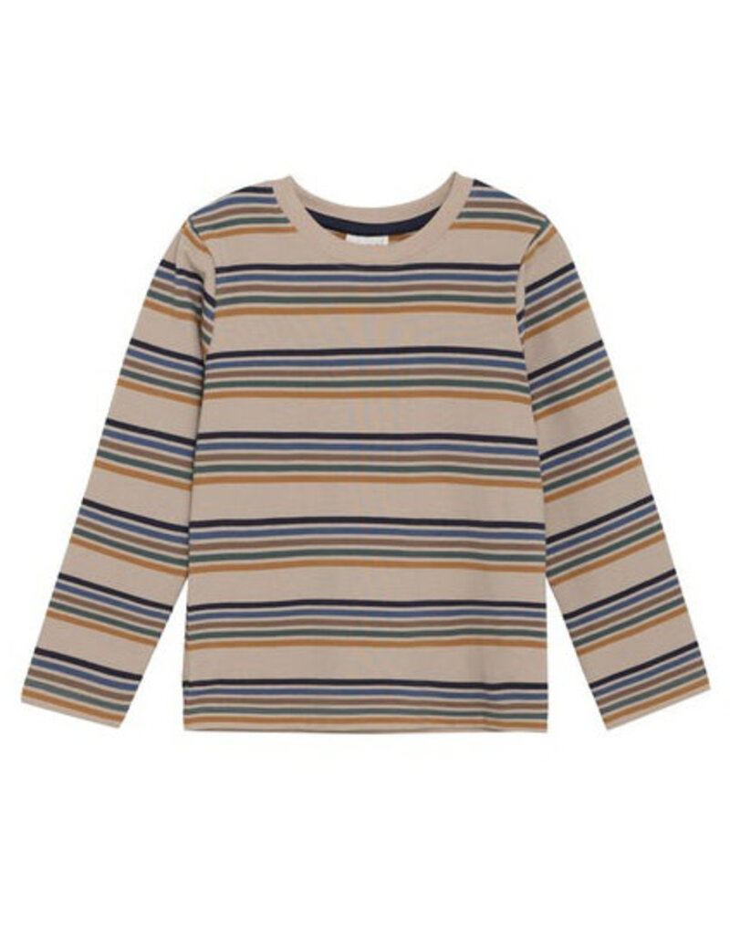 Striped LS Tee