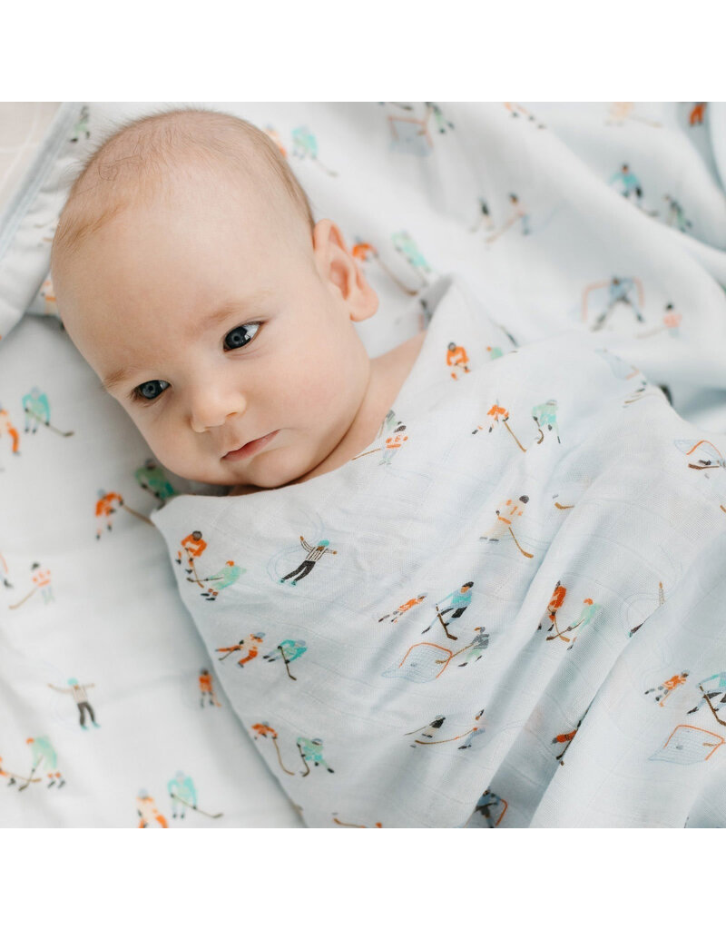 Loulou Lollipop Ice Hockey Bamboo Swaddle