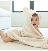 Bella Tunno Hooded Towel + Wash Mitt Set Linen