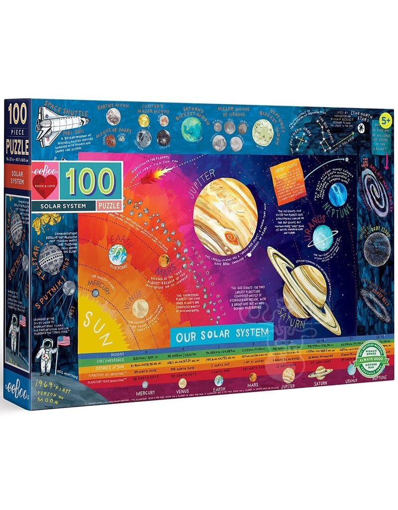 Eeboo Solar System Puzzle 100pc