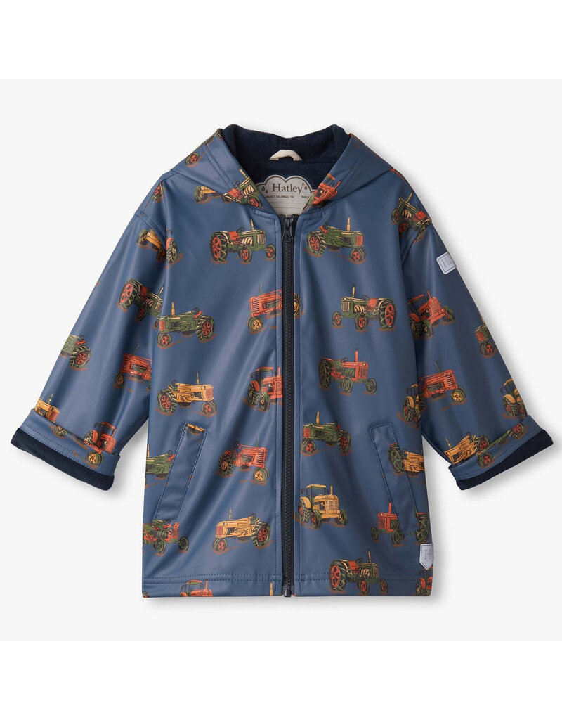 Hatley Landscape Tractors Rain Jacket