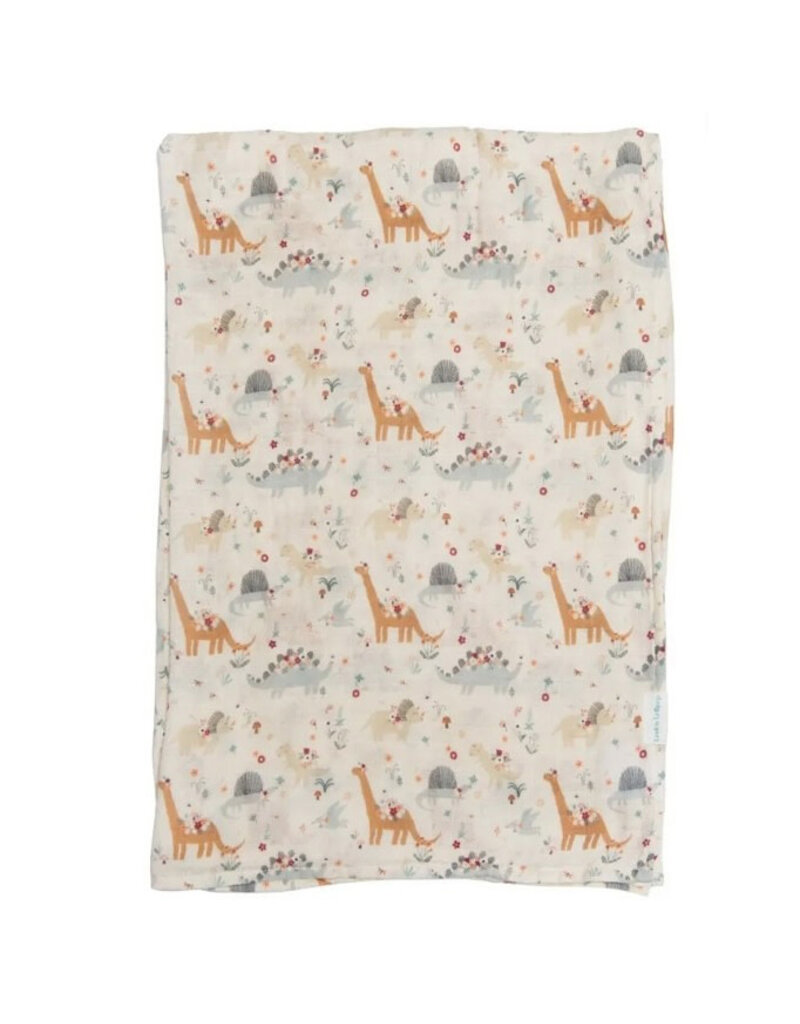 Loulou Lollipop Baby Dinomite Bamboo Swaddle