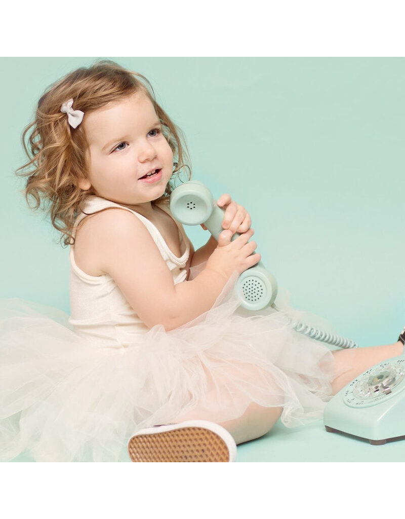 Baby Wisp Charlotte Bow Snap Clips 5pk - Wedding Bliss