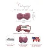 Baby Wisp Tuxedo Bow Clip 5pk Pinkie Promise