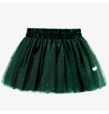 Souris Mini Green Sequin Toddler Skirt