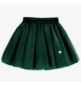 Souris Mini Green Sequin Skirt