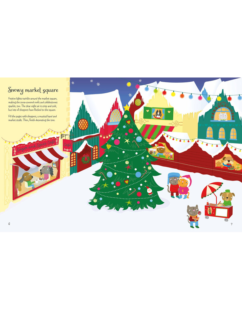 Usborne Winter Wonderland Sticker Book 4y+