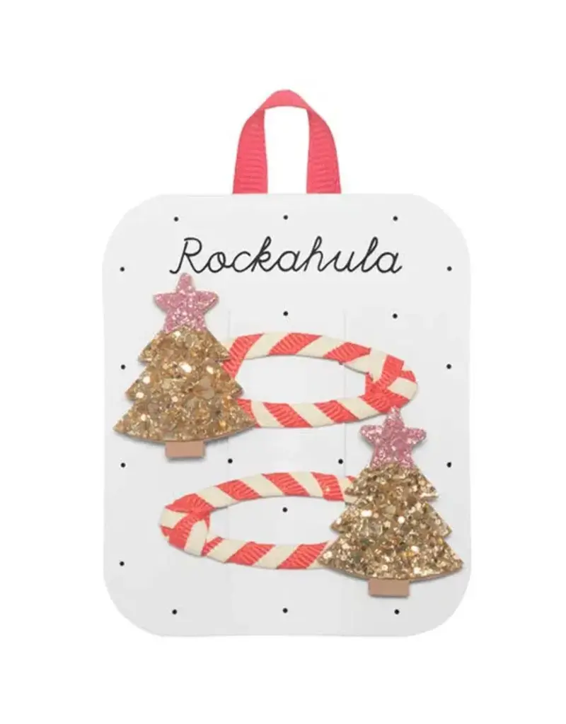 Rockahula Stripy Christmas Tree Clips