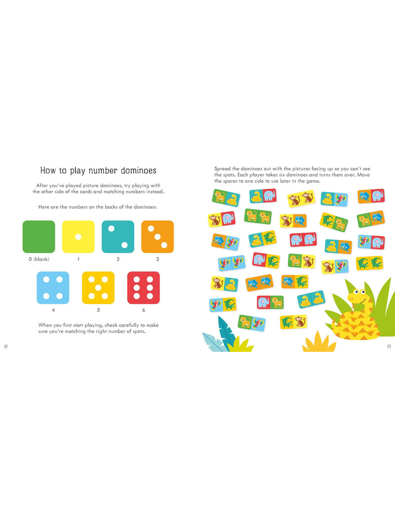 Usborne Animal Dominoes Game 3y+