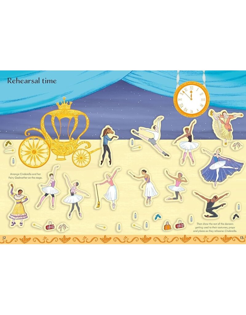 Usborne Little First Stickers: Ballet