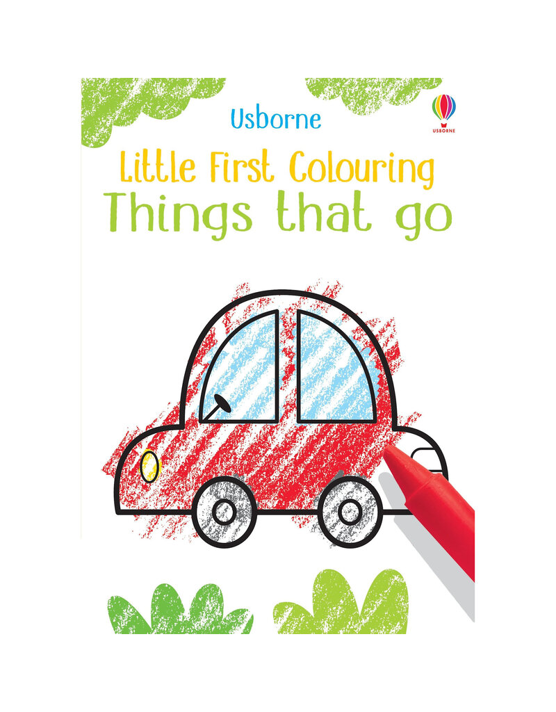 Usborne First Colouring Things That Go