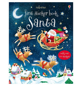 Usborne First Sticker Book: Santa