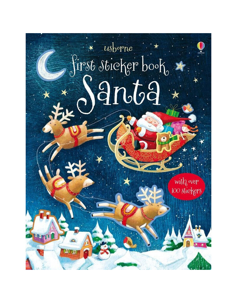 Usborne First Sticker Book: Santa