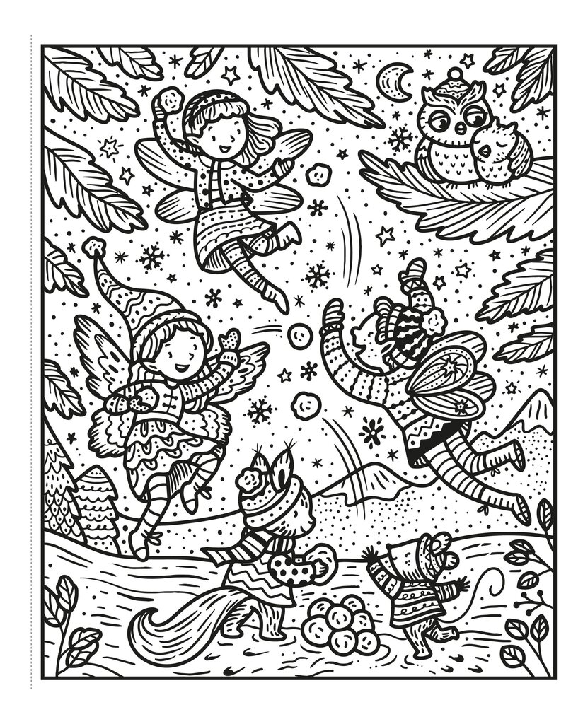 Usborne Winter Wonderland Magic Painting Book 5y+