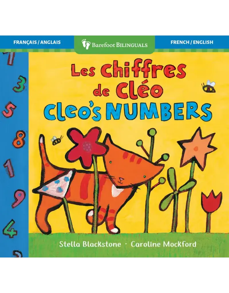 Barefoot Books Cleo's Numbers (Bilingual French & English)