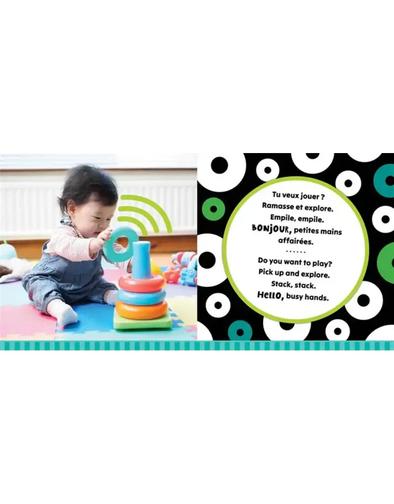 Barefoot Books Hello, Hands! (Bilingual French & English)