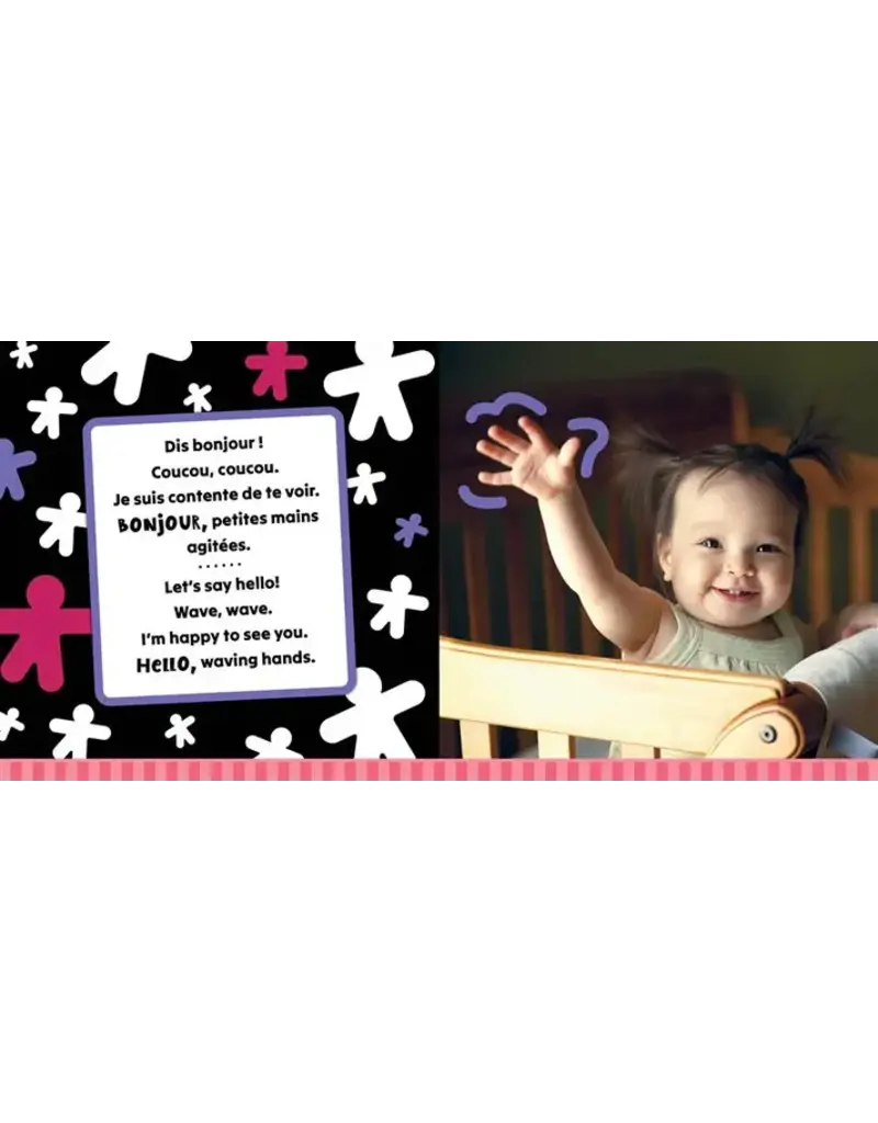 Barefoot Books Hello, Hands! (Bilingual French & English)