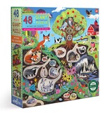 Eeboo Within the Country Giant Puzzle 48pc