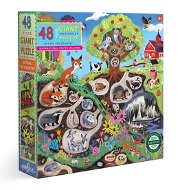 Eeboo Within the Country Giant Puzzle 48pc