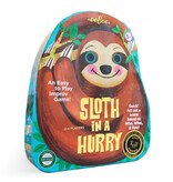 Eeboo Sloth in a Hurry Shaped Spinner Game 5y+