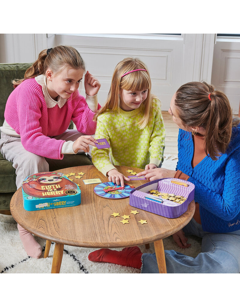 Eeboo Sloth in a Hurry Shaped Spinner Game 5y+